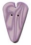 Light Lilac Velvet Extra Large Heart